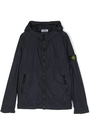 Stone Island Kapuzenjacke mit Kompass-Patch