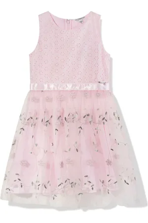 Guess Tüllkleid mit Blumenstickerei