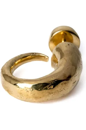PARTS OF FOUR Vergoldeter Little Horn Ohrring mit Anhänger