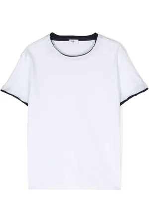 Il gufo T-Shirt mit unbearbeitetem Saum