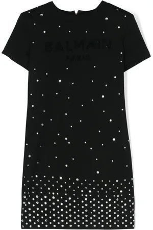 Balmain Kleid mit Strass