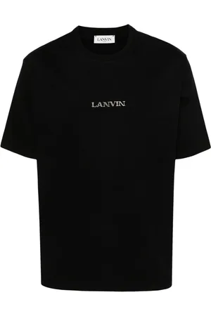 Lanvin T-Shirt mit Logo-Stickerei