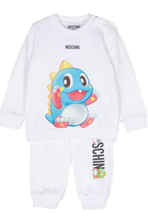 Moschino Jogginganzug mit Logo-Print