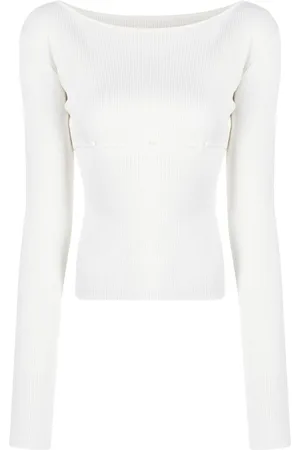Low Classic Pullover mit U-Boot-Ausschnitt