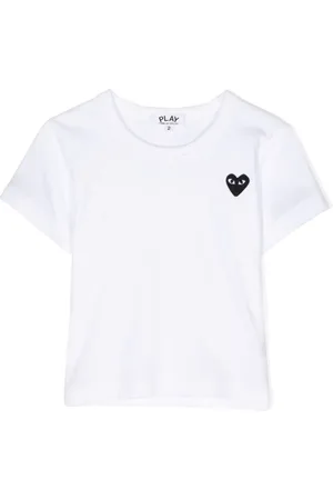 Comme des Garçons T-Shirt mit Logo-Stickerei
