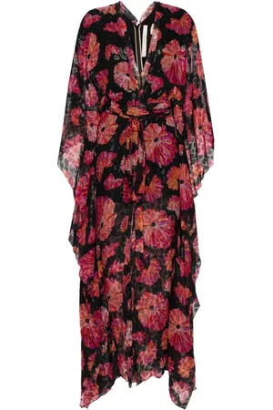 MARIA LUCIA HOHAN Katy Maxikleid mit Blumen-Print