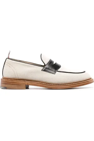 Thom Browne Penny-Loafer in Colour-Block-Optik