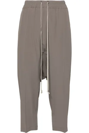 Rick Owens Cropped-Hose mit tiefem Schritt