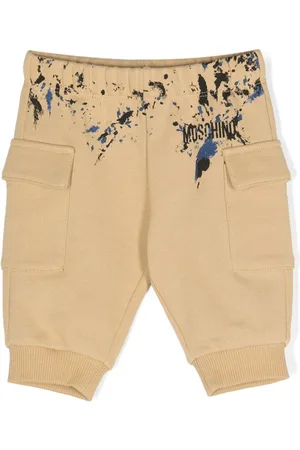 Moschino Jogginghose mit Farbklecks-Print