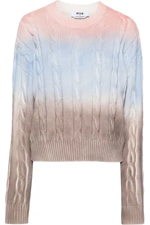 Msgm Pullover mit Zopfmuster