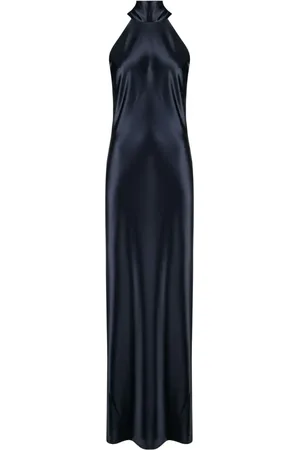 GALVAN Sienna Neckholder-Midikleid