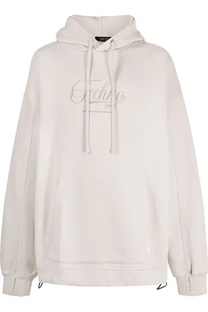 FIVE CM Terry Hoodie mit Stickerei