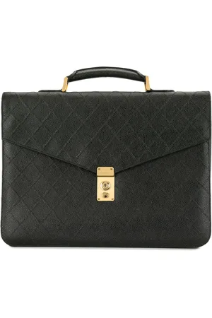 CHANEL 1995 Gesteppte Aktentasche