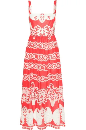 Borgo De Nor Ninet Midikleid aus Spitze