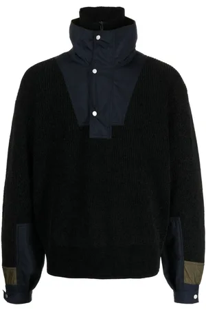 CROQUIS Pullover mit Kontrasteinsatz