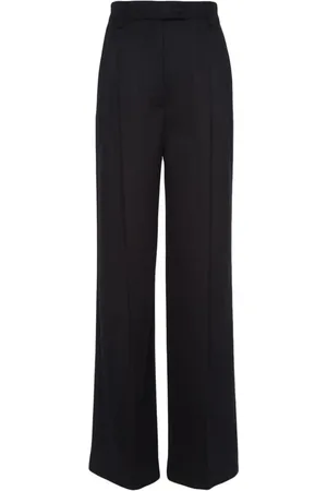 Prada Hose mit Federsaum