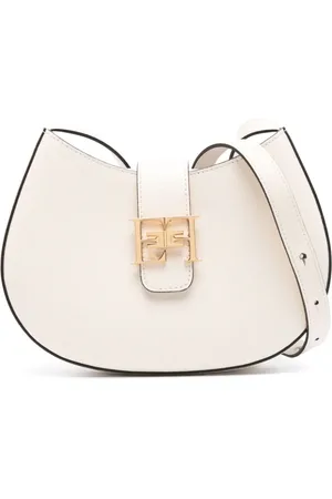 Elisabetta Franchi Mittelgroßer Shopper mit Logo-Schild