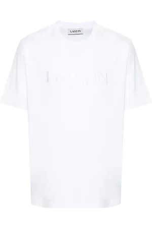 Lanvin T-Shirt mit Logo-Stickerei