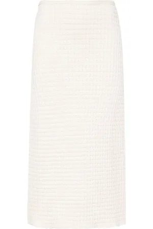 Jil Sander Rock mit Waffelstrick-Muster