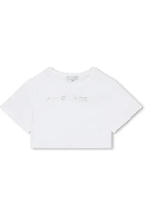 Marc Jacobs Cropped-T-Shirt mit Logo-Print