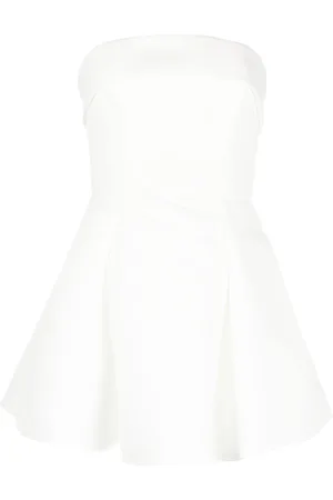 Amsale Minikleid mit Falten