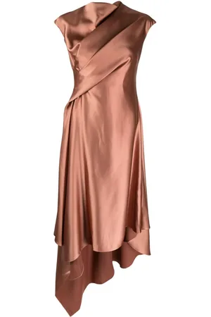 Amsale Kleid mit Zipfelsaum
