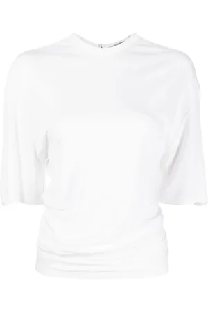 CHRISTOPHER ESBER T-Shirt mit Raffung