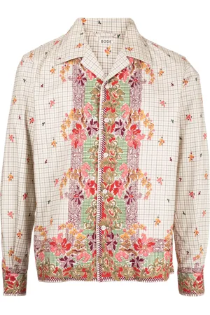 BODE Hemd mit Blumen-Print