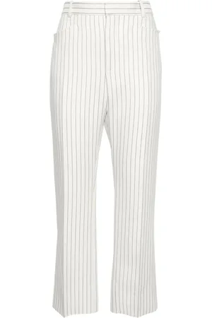 Tom Ford Gestreifte Straight-Leg-Hose