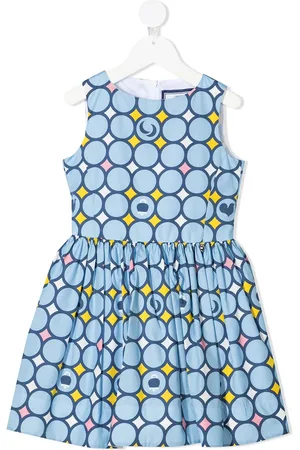 Simonetta Kleid mit geometrischem Print