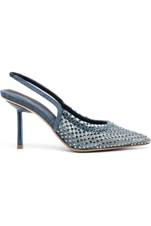 LE SILLA Gilda Pumps mit Kristallen 80mm