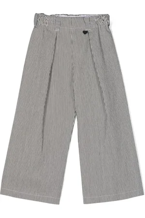 MONNALISA Gestreifte Wide-Leg-Hose