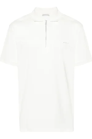Moncler Poloshirt mit Logo-Prägung