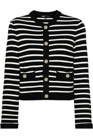 Maje Gestreifter Cardigan