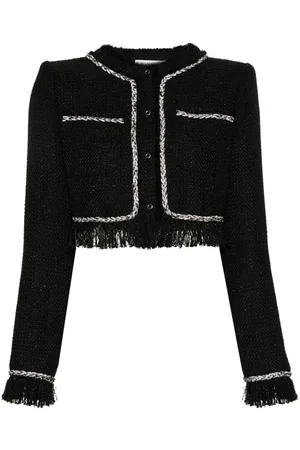 GIUSEPPE DI MORABITO Cropped-Jacke aus Boucle