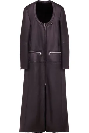 Courrèges Mantel aus Leder