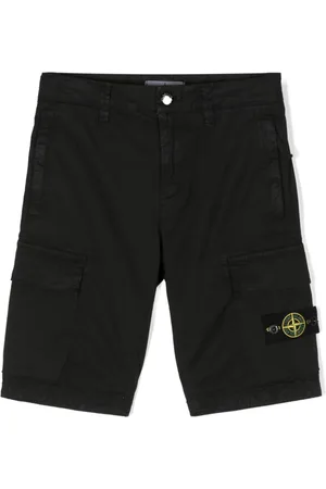 Stone Island Cargo-Shorts mit Kompass-Patch