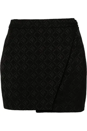 Marine Serre Moon Diamant Jacquard-Minirock