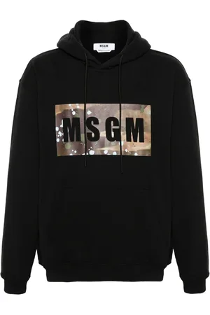 Msgm Hoodie mit Logo-Print