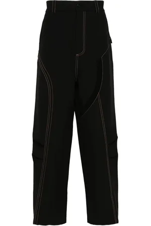 Feng Chen Wang Hose mit Kontrastnähten
