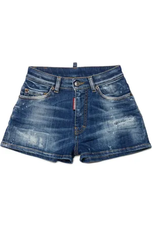 Dsquared2 Jeans-Shorts im Distressed-Look