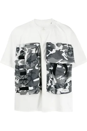 MOSTLY HEARD RARELY SEEN Tactical T-Shirt mit Einsätzen