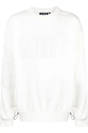 MOSTLY HEARD RARELY SEEN Sweatshirt im Hybrid-Design mit Logo