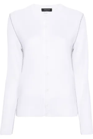 Fabiana Filippi Cardigan mit sichtbaren Nähten