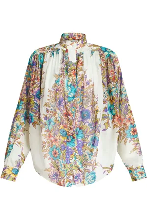 Etro Bluse mit Blumen-Print