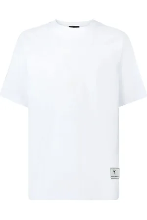 Giuseppe Zanotti T-Shirt mit Logo-Patch