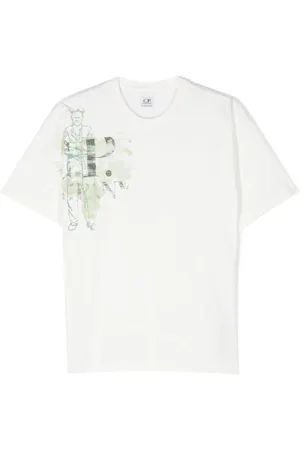 C.P. Company T-Shirt mit grafischem Print