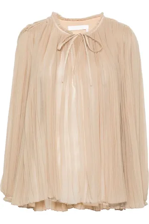 Chloé Semi-transparente Bluse