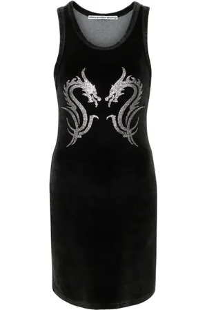 Alexander Wang Dragon Hotfix Minikleid