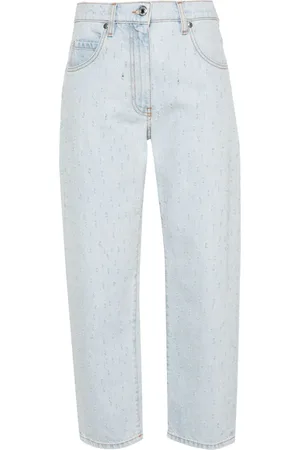 Msgm Boyfriend-Jeans in Distressed-Optik